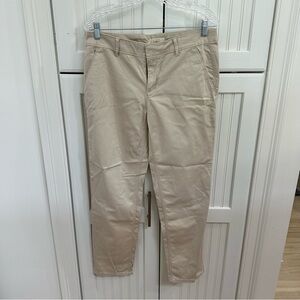 Loft Marisa Cropped Chino Pants in Size 8